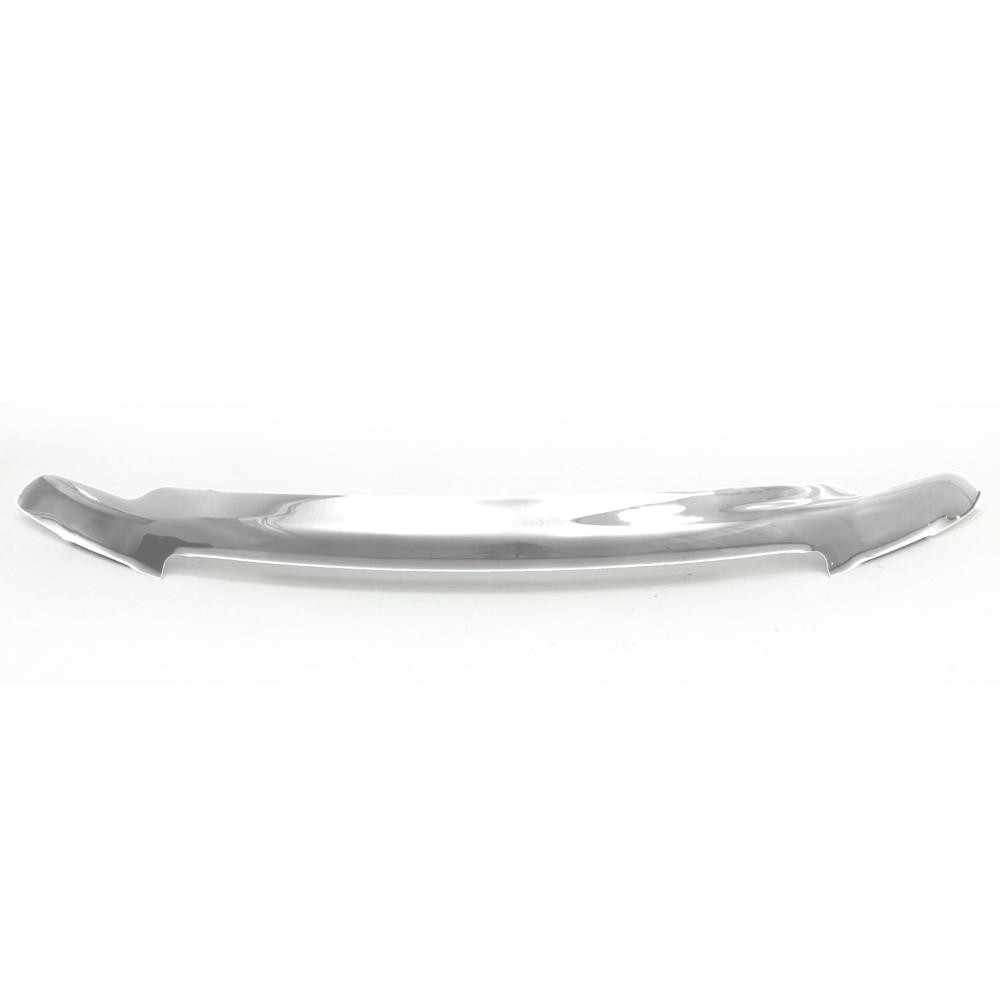 Auto Ventshade 680440 Chrome Hood Shield - Medium Profile, No Drill Installation