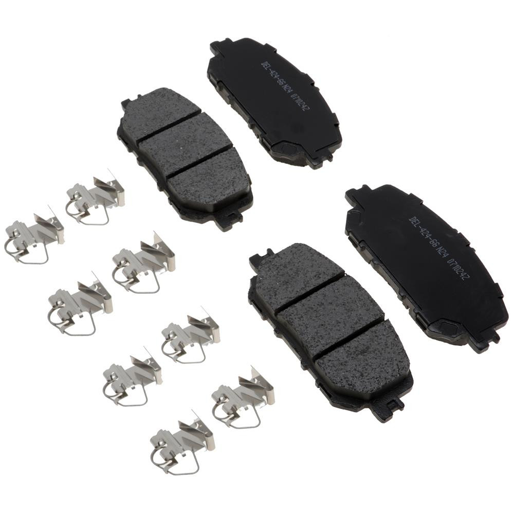 ACDelco 17D256C Professional Ceramic Front Disc Brake Pad Set