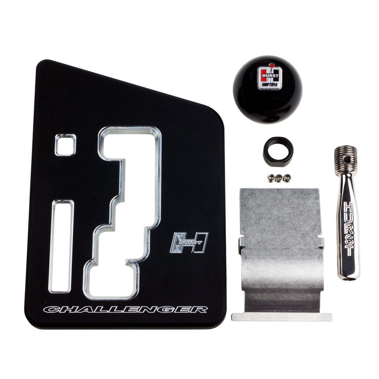 08〜14ダッジチャレンジャーHurst Comp Stick Kit Hurst Comp Stick Kit Dodge Challenger (08-14) 5380402 - Black or Polis