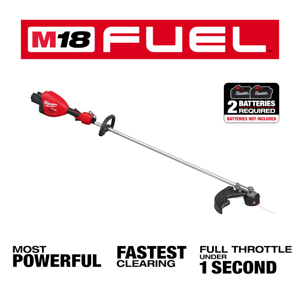 Milwaukee M18 FUEL 17” Dual Battery String Trimmer