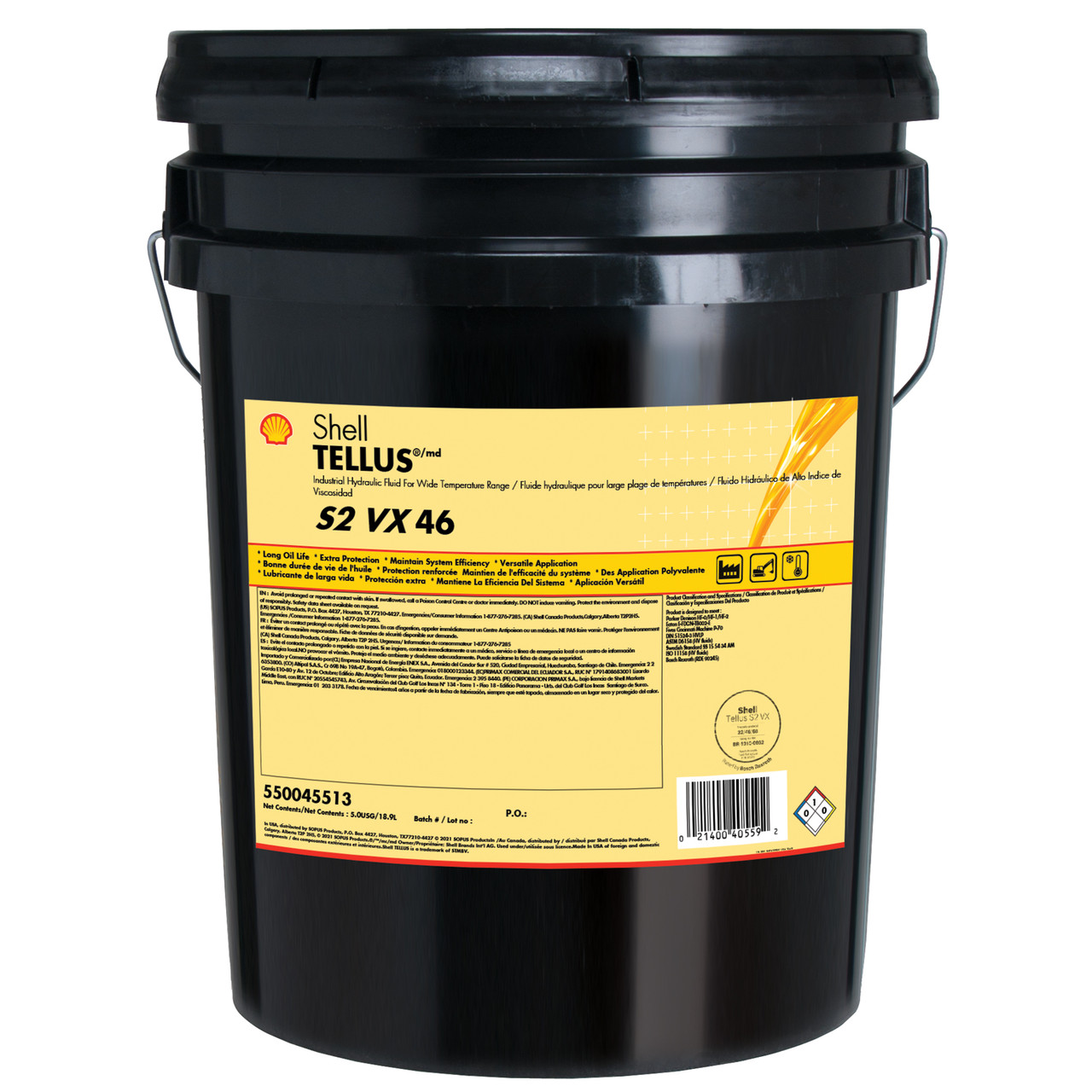 Shell Oil Tellus S2 VX 46