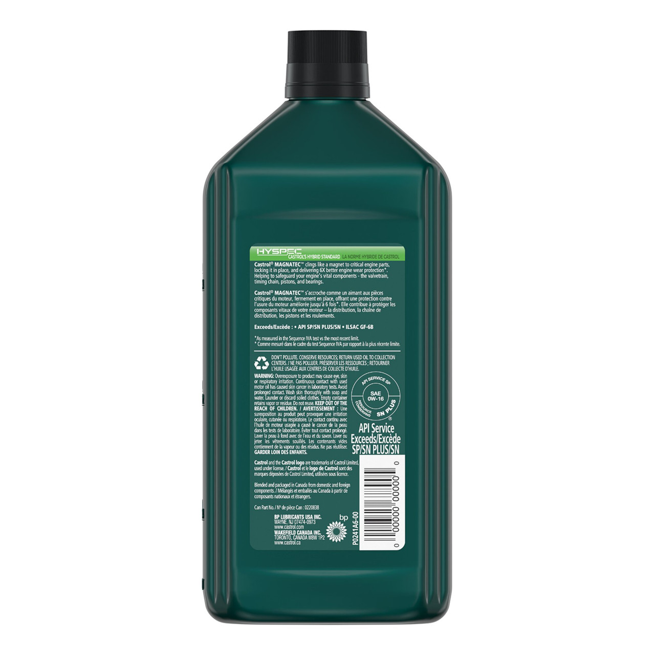 Castrol Magnatec 0W16 Synthetic Engine Oil - 1L