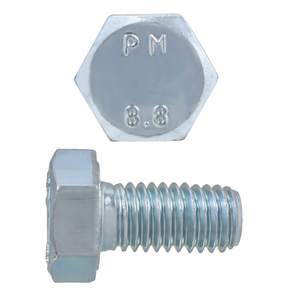 Paulin M6-1.00 x 12mm Metric Hex Head Cap Bolts Class 8.8 Co Paulin M6-1.00 x 12mm Metric Hex Head Cap Bolts Class 8.8 Co