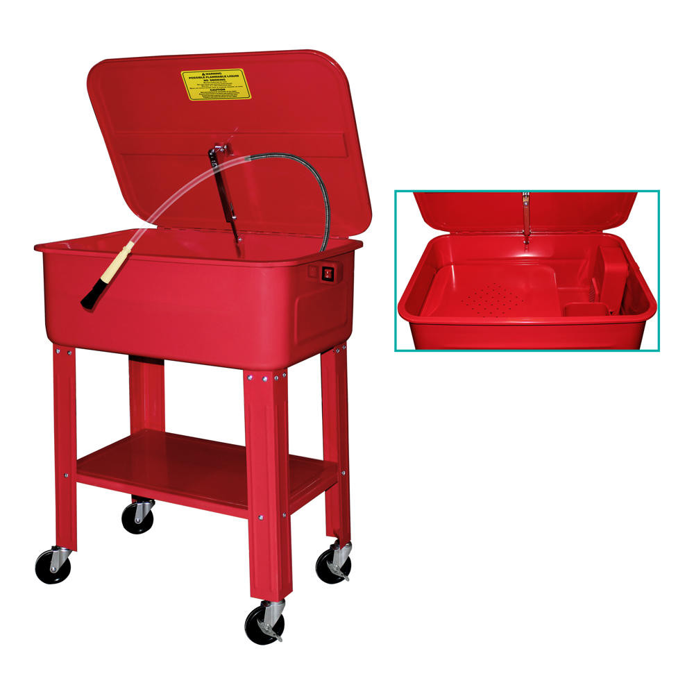 Pro-Tek 20 Gallons Parts Washer With Wheels