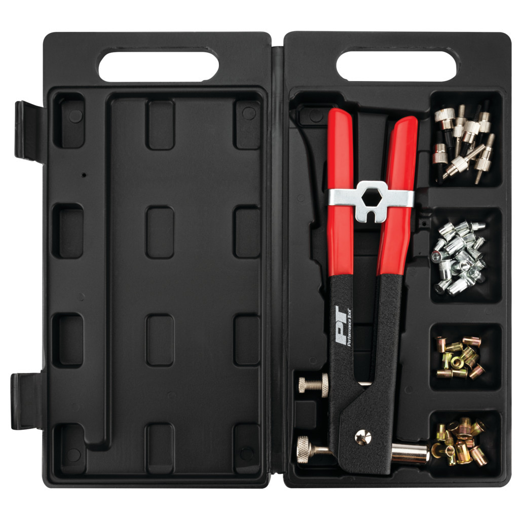Performance Tool 49 pc. SAE/Met Threaded Insert Rivet Kit