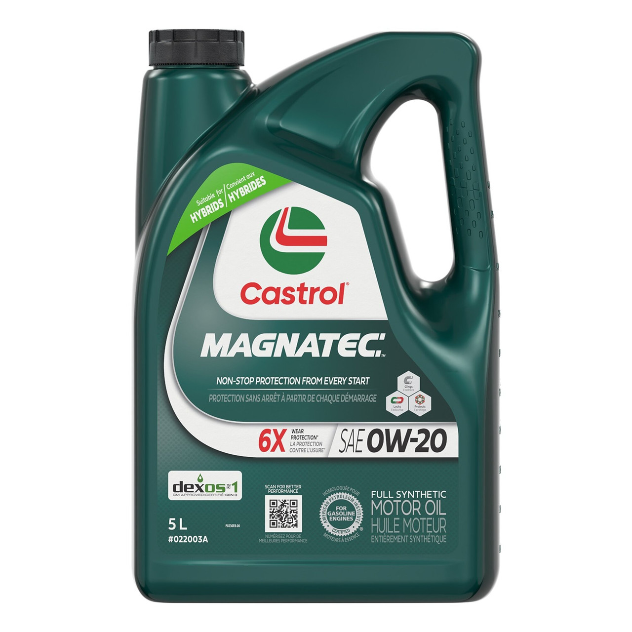 Castrol Magnatec 0W20 Synthetic Engine Oil - 5L