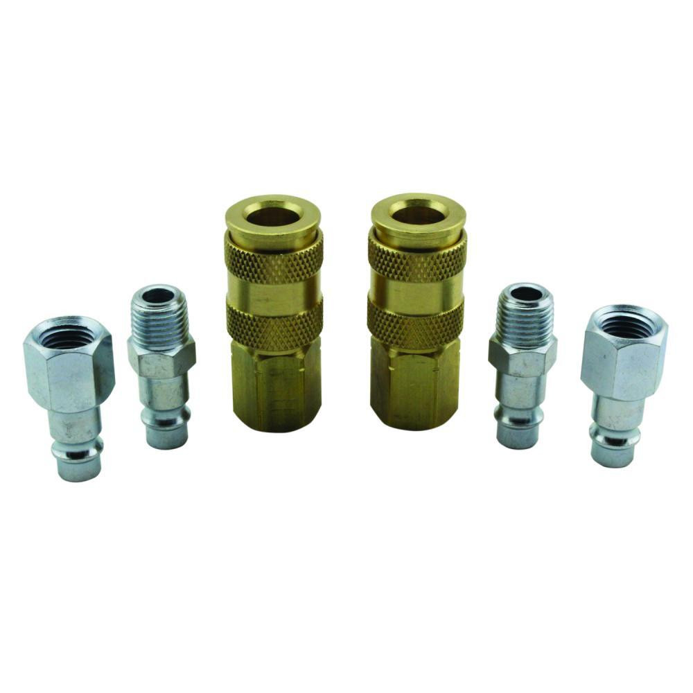 Bouchons Milton COLORFIT Style A Vert 1/4 NPT Femelle - Boîte De 20, Neuf