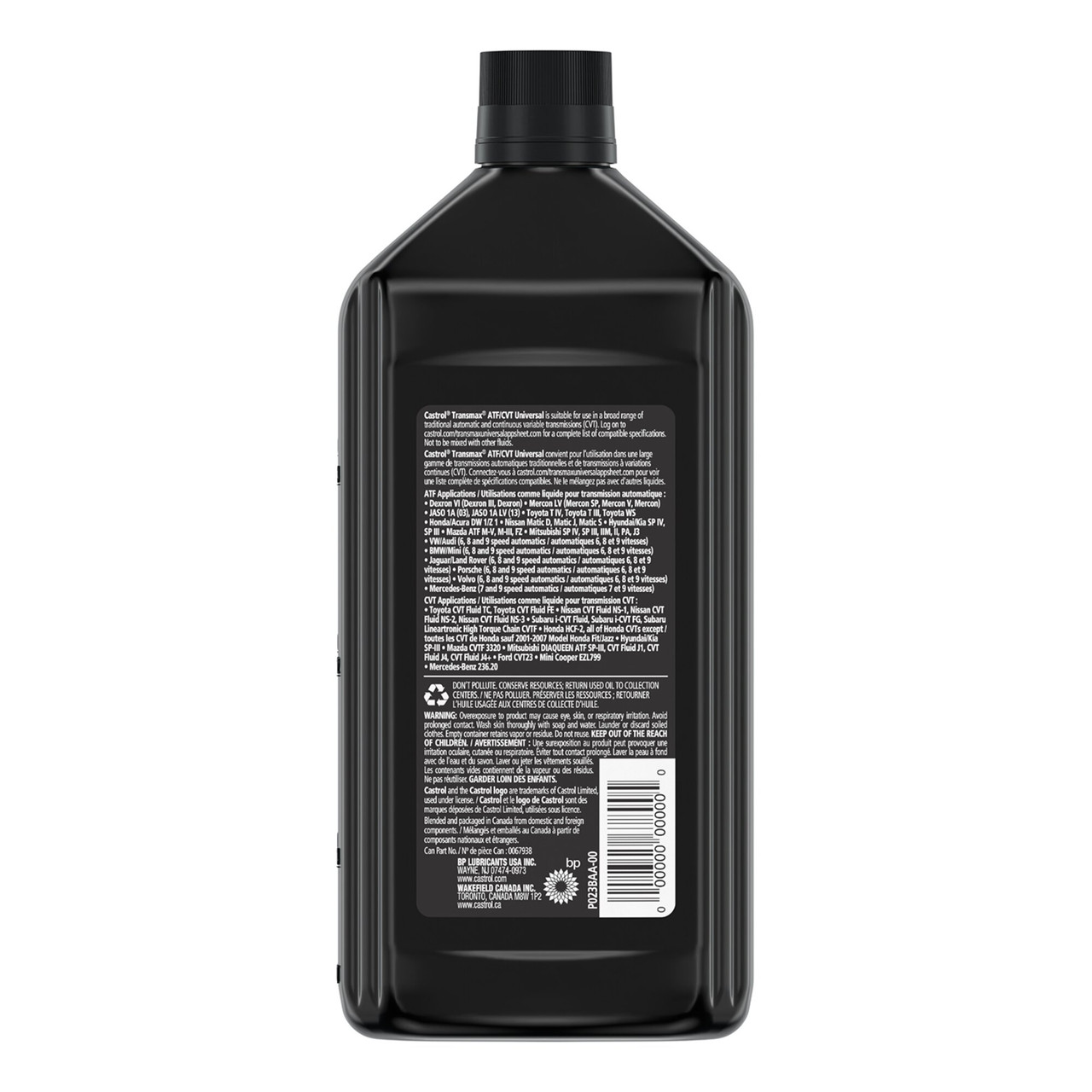 メンテナンス Castrol TRANSMAX ATF Professional FE 20L Castrol TRANSMAX ATF Z Fully Synthetic Automatic