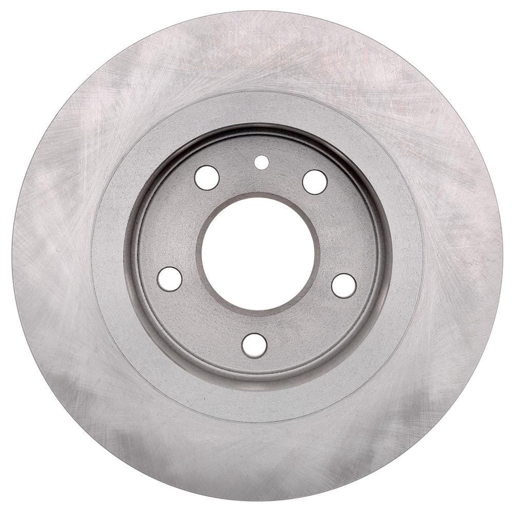 ACDelco Silver Front Disc Brake Rotor – Non-Coated, Fits Buick Enclave, Chevy Traverse, GMC Acadia
