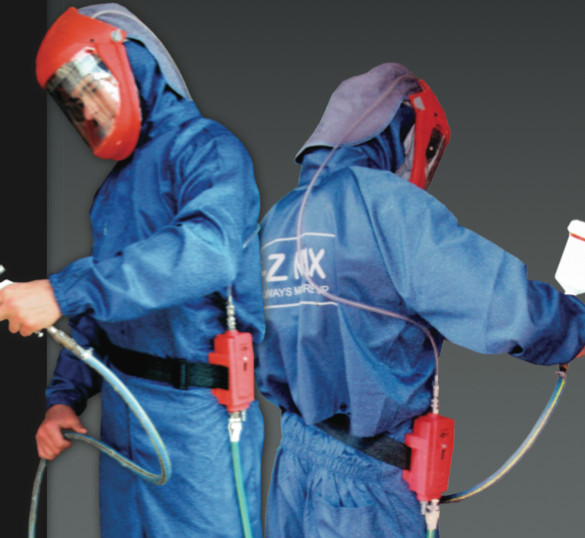 Spraying Suits E-Z Mix Spray Suit with Detachable Hood (Large)