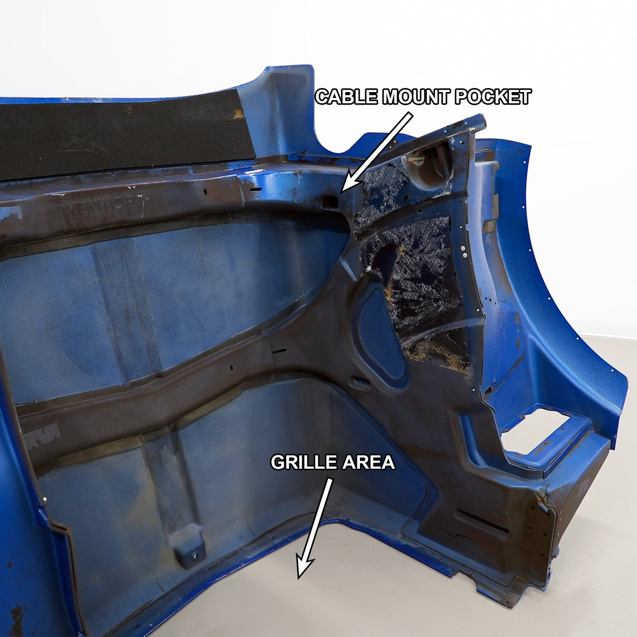 Polyvance KW T800 Hood Support Cable Mnt