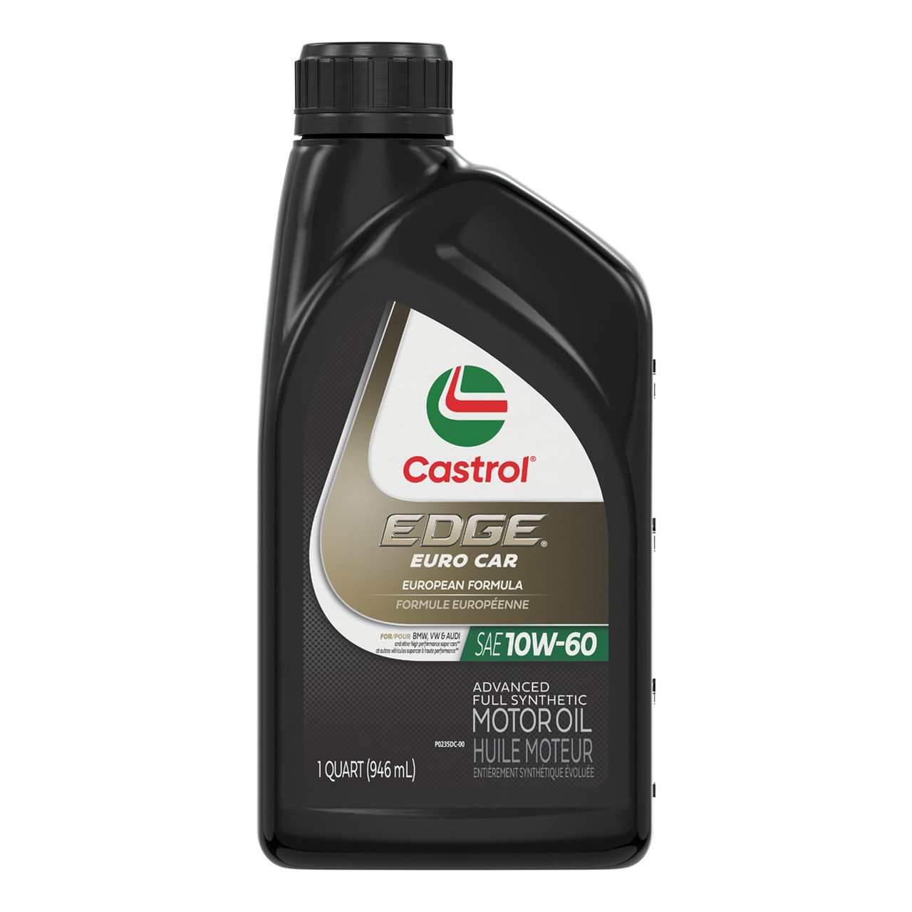 Castrol Edge Euro Car - 10W60 Synthetic Engine Oil - 946mL