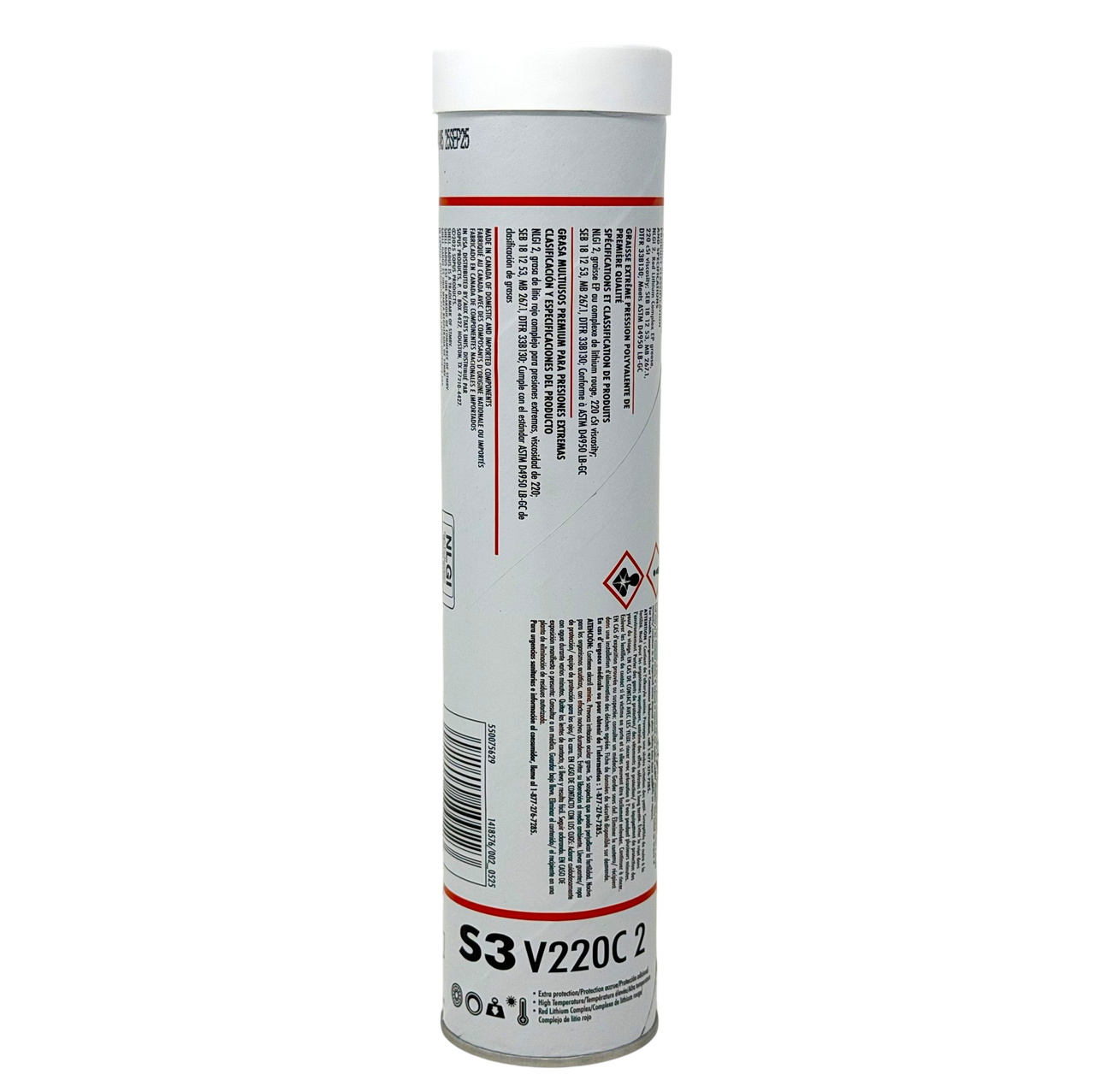 Shell Oil Premium Multipurpose Extreme-Pressure Grease, NLGI
