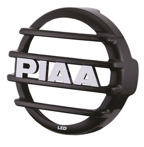 LP570 Mesh Lamp Grill Guard, Black, 7 in., w/White PIAA Logo | PIA45702