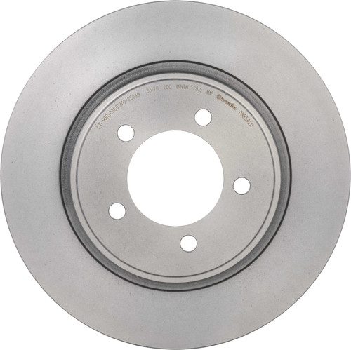 Premium Coated Vented Front Brake Rotor | BBB09.B542.11
