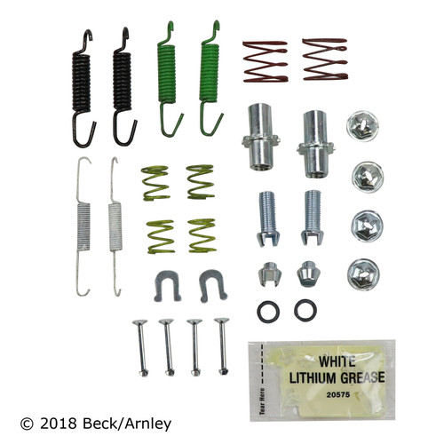 Emergency Brake Shoe Hardware Kit | BEC084-2155