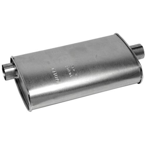 SoundFX Direct Fit Exhaust Muffler 2.25" Inlet (ID) 2.25" Outlet (ID) | WEX18341