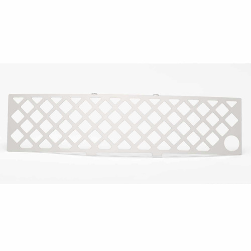 Bumper Grille Insert, Stainless Steel Diamond, w/Heater Plug, 11' F-150 | 76P82182FP