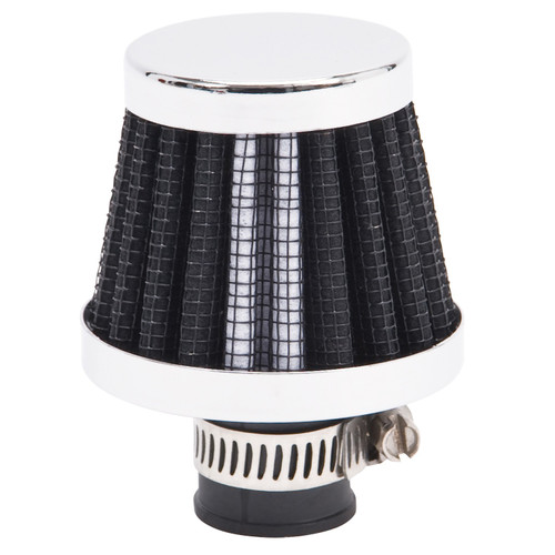 Conical Valve Cover Breather with 9mm Inlet in Black Element | EDB43510