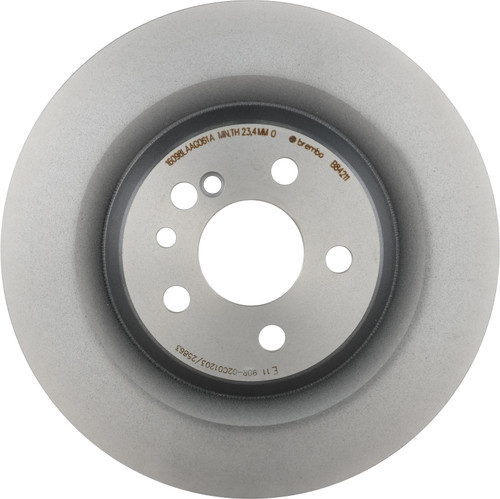 Premium Coated Vented Rear Disc Brake Rotor | BBB09.B842.11