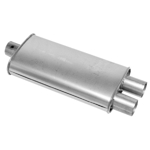 SoundFX Direct Fit Exhaust Muffler 2.25" Inlet (ID) 2.5" Outlet (OD) | WEX18926