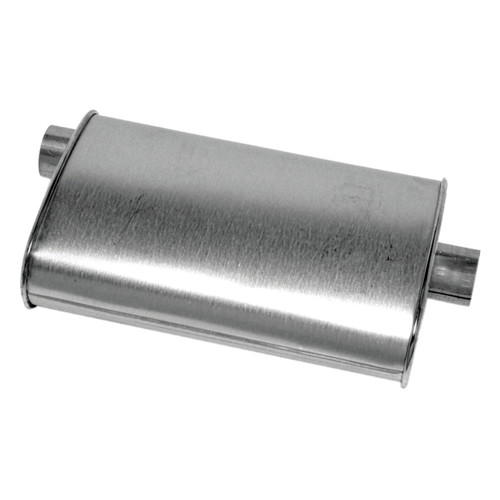 Quiet-Flow SS Direct Fit Exhaust Muffler 2.25" Inlet (ID) 2.25" Outlet (ID) | WEX21200