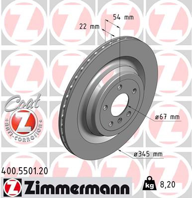 Coat Z Brake Rotor | ZIM400.5501.20