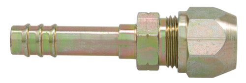 Straight Compression, Steel, Standard Diameter Barb and Clamp, A/C Fitting | 4SE17752