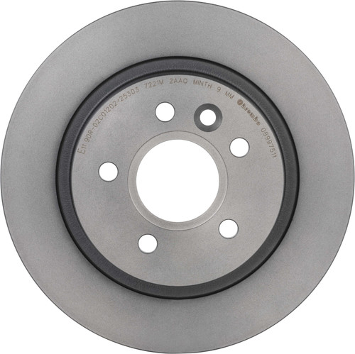 Premium UV Coated Solid Rear Disc Brake Rotor | BBB08.9975.11