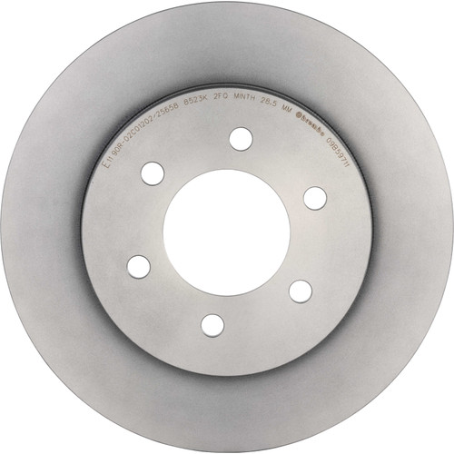 Premium Coated Vented Front Brake Rotor | BBB09.B597.11