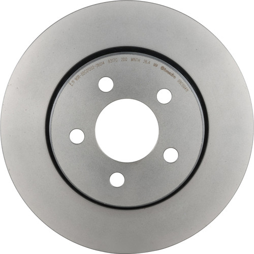 Premium Coated Vented Front Brake Rotor | BBB09.C004.11