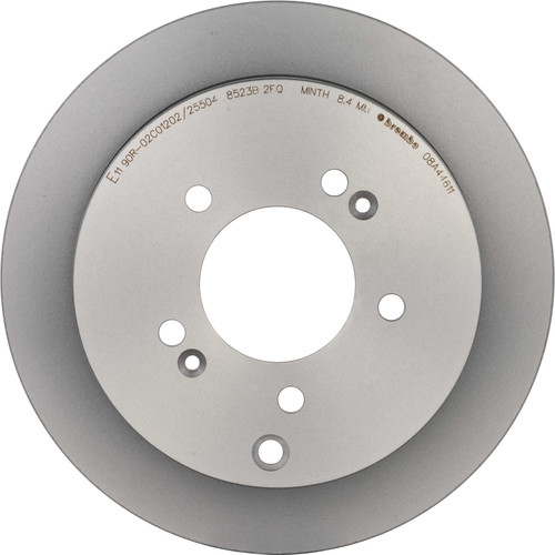 Premium UV Coated Solid Rear Disc Brake Rotor | BBB08.A446.11
