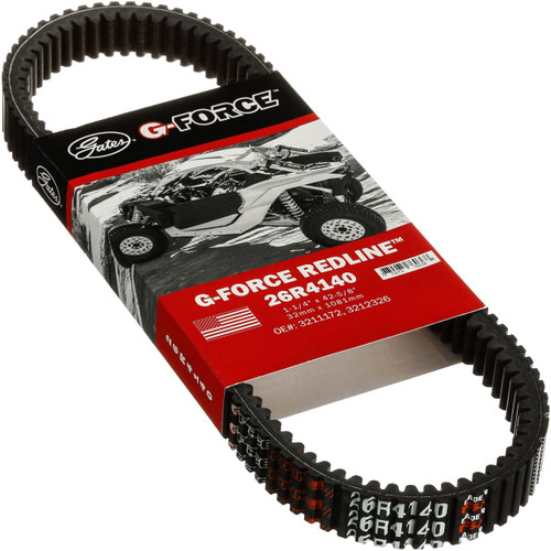 G-Force Redline Continuously Variable Transmission (CVT) Belt | GAT26R4140