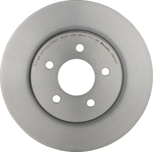Premium Coated Vented Rear Disc Brake Rotor | BBB09.B585.11