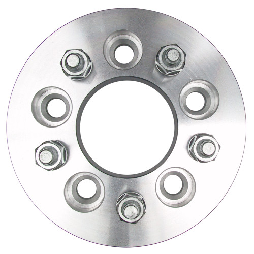 5 Lug Wheel Spacers; 4.5" Bolt Circle; 12mm x 1.5 Threads (Pr)- Aluminum | 5183607