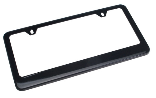 Executive License Plate Frame- Steel/Black Powder Coated | 5189798