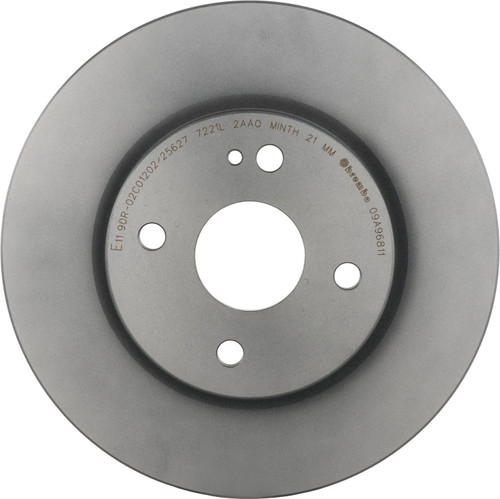 Premium Coated Vented Front Brake Rotor | BBB09.A968.11