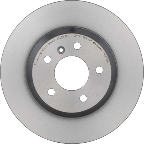 Premium Coated Vented Front Brake Rotor | BBB09.B535.11