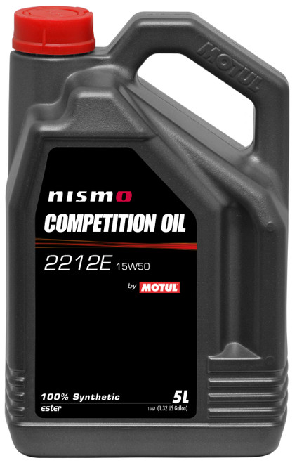 Nismo Competition 2212E 15W50 Synthetic Engine Oil - 5L | MOT102501