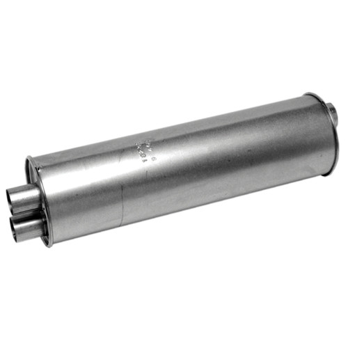 SoundFX Direct Fit Exhaust Muffler 2.25" Inlet (ID) 2" Outlet (ID) | WEX18239