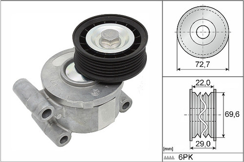 Accessory Drive Belt Tensioner Assembly | INAFT40249