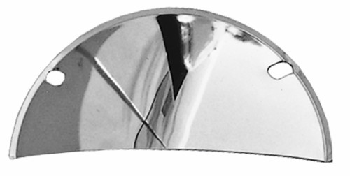 Headlight Half Shields; 7-1/2" Round- Chrome | 5189512