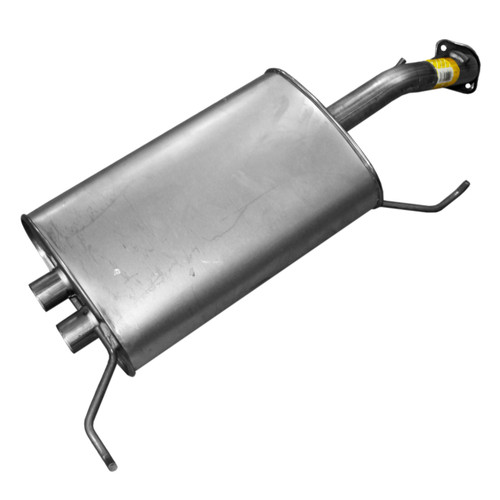 Quiet-Flow SS Direct Fit Exhaust Muffler Assembly 1.75" Inlet (ID) 2.1" Outlet (OD) | WEX54377