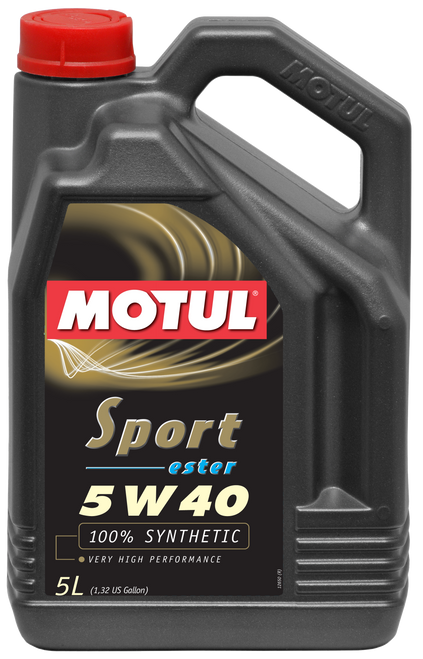 Sport 5W40 Synthetic Engine Oil - 5L | MOT105700