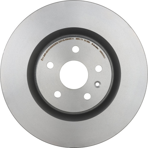 Premium Coated Vented Front Brake Rotor | BBB09.8906.31