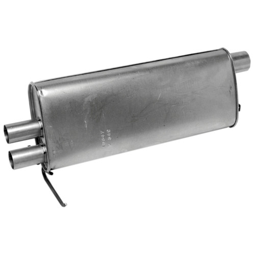 SoundFX Direct Fit Exhaust Muffler 2.5" Inlet (ID) 2" Outlet (ID) | WEX18347