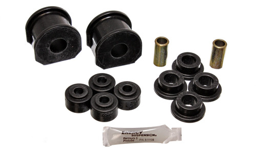 Sway Bar Bushing Set, Black, Incl. 2 Sway Bar Bushings/4 Bushings w/2 Sleeves/4 Grommets, Bar Dia. 7/8", Bushing H-2", Performance Polyurethane | 3064.5123G