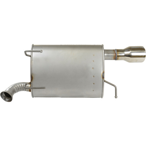 Quiet-Flow SS Direct Fit Exhaust Muffler 2.625" Inlet (ID) 2.5" Outlet (OD) | WEX21211