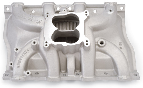 Performer Intake Manifold for 1968-1976 Cadillac 472-500, Satin Finish | EDB2115
