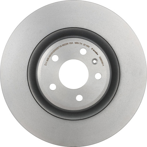 Premium Coated Vented Front Brake Rotor | BBB09.B039.11